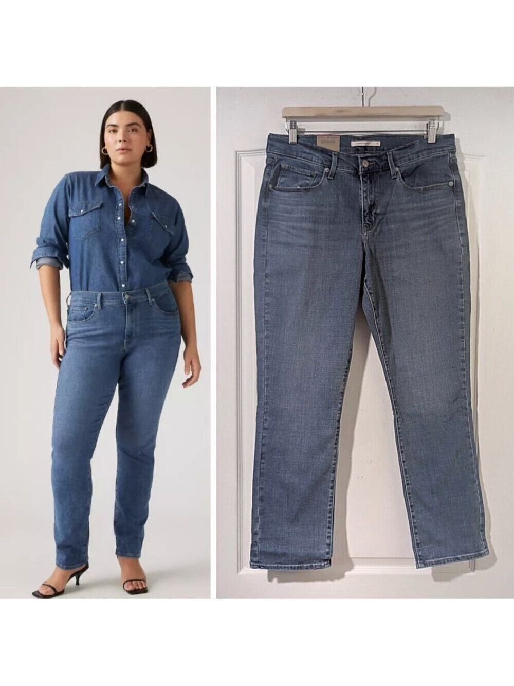 Levi's | Classic Straight Fit Jeans In Medium Wash